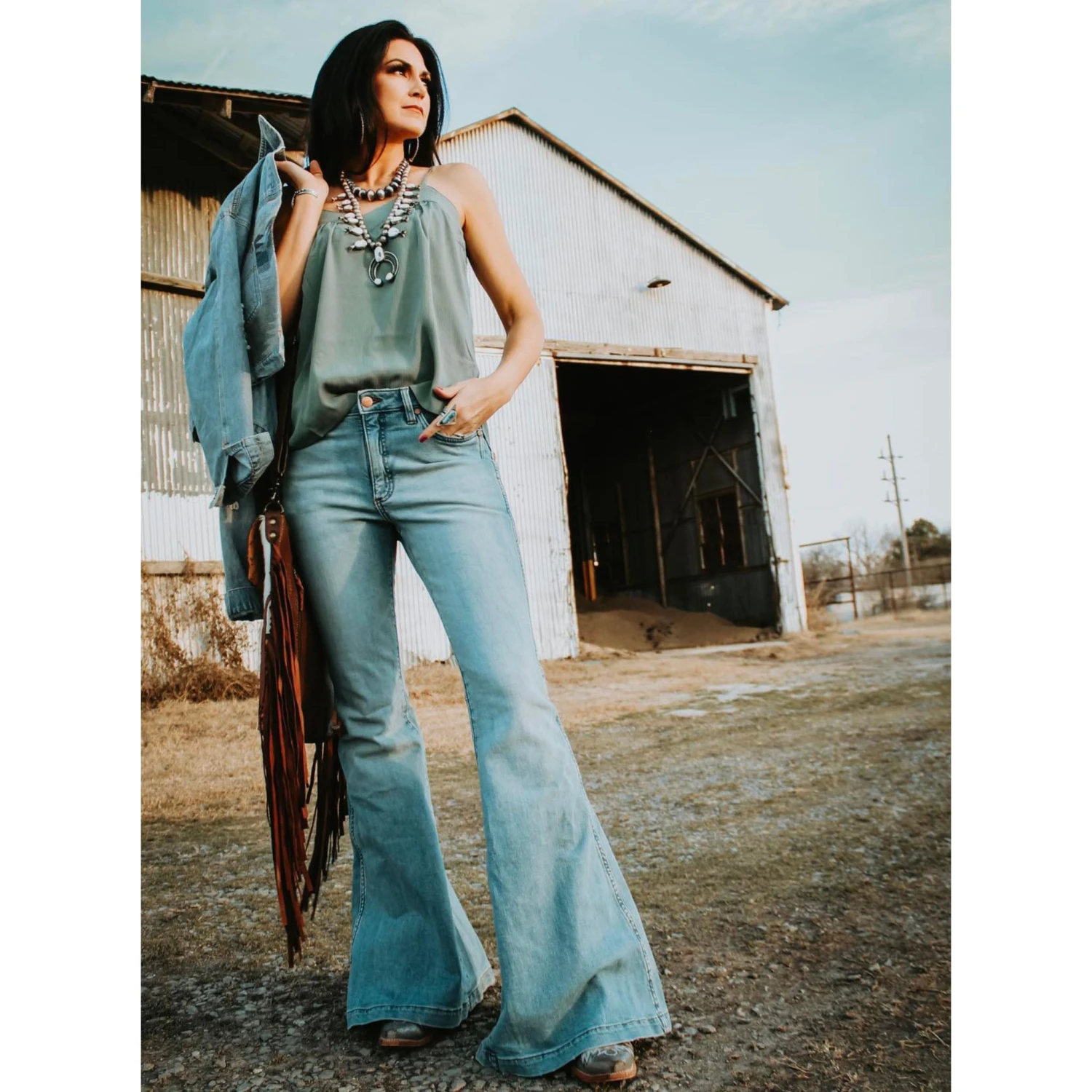 Wrangler "ISABELA" Trumpet Flare 4 Wrangler "ISABELA" Trumpet Flare - Image 2